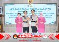 Sertijab Di Lingkungan Polda Kalteng, Kapolres Barsel Di Serahterimakan Dari AKBP Jecson Ricsko Hutapea Kepada AKBP Eko Mardianto