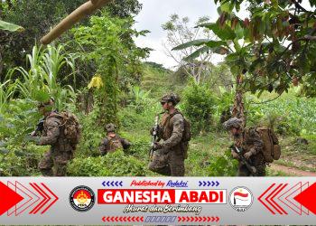 Kewaspadaan dan Komunikasi Terpadu Jadi Kunci Latihan Force on Force SGS MARFOR Lampung 2026