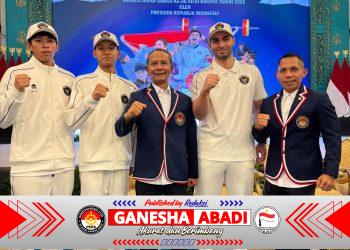 Ketum PBTI Letjen TNI Richard Tampubolon Hadiri Pelepasan Kontingen Indonesia ke Asian Games Aichi-Nagoya 2026