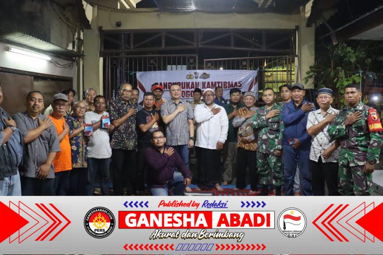 Perkuat Sinergi dengan Warga, Polres Tanjung Perak Gelar Cangkrukan Kamtibmas di Sidotopo