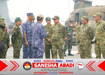 Panglima TNI Tinjau JS Kunisaki, Dukung Penanganan Karhutla di Kalimantan