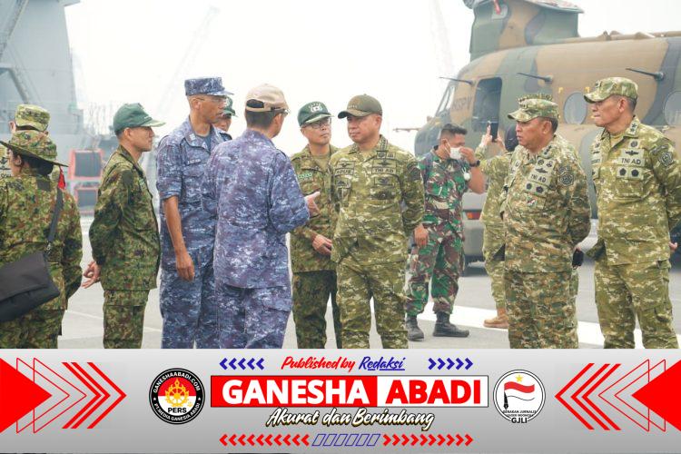 Panglima TNI Tinjau JS Kunisaki, Dukung Penanganan Karhutla di Kalimantan