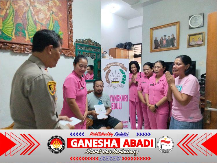 Sambangi TPS3R Bakti Pertiwi, Bhabinkamtibmas Ingatkan Karyawan Waspadai Potensi Kebakaran