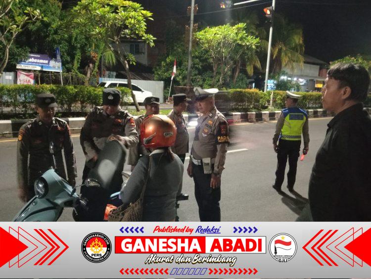 Polsek Kuta Selatan Intensifkan Patroli Malam Minggu, Antisipasi Balap Liar dan Street Crime