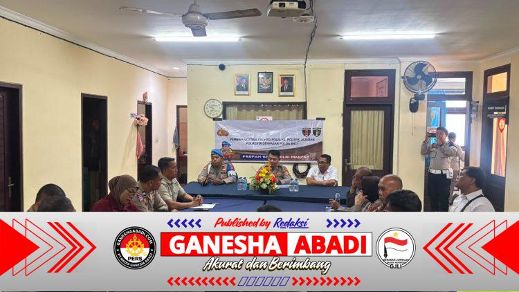 Polsek Kuta Terima Pengarahan Pembinaan Etika dari Sipropam Polresta Denpasar