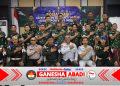 Satlantas Polres Gresik Gelar Coaching Clinic Keselamatan Berkendara Bersama Subdenpom