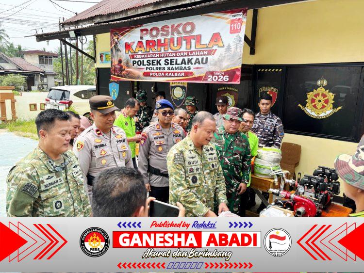 Penanganan Karhutla di Wilayah Kalbar Terus Membaik, Titik Api Turun