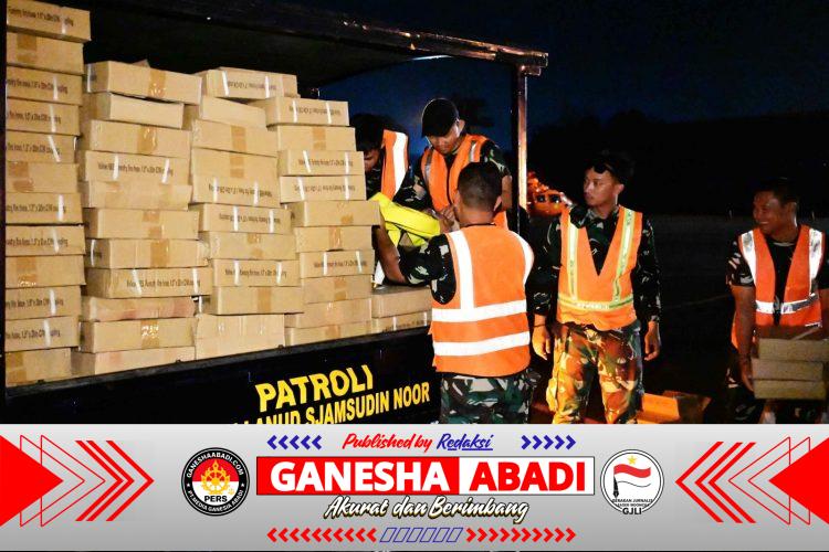 Tak Hanya Logistik, Hercules TNI AU Bawa Dukungan Kesehatan dan Peralatan Untuk Menopang Perjuangan Pasukan Karhutla Kalsel