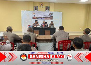 Propam Polresta Denpasar Berikan Pembinaan Etika Profesi kepada Personel Polsek Denpasar Selatan