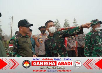 Penanganan Karhutla Sektor Selatan Kalbar Diperkuat, TNI Alihkan Perkuatan Pasukan