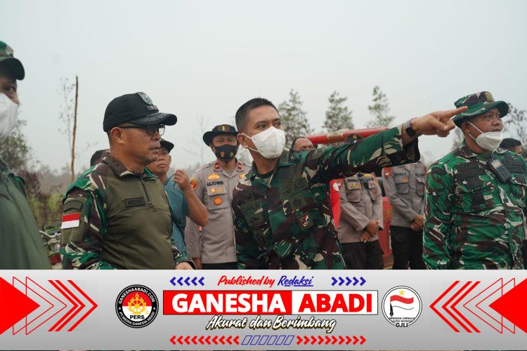 Penanganan Karhutla Sektor Selatan Kalbar Diperkuat, TNI Alihkan Perkuatan Pasukan