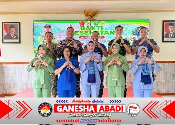 Sambut HUT TNI ke-81, Kodim 1710/Mimika Gelar Bakti Kesehatan