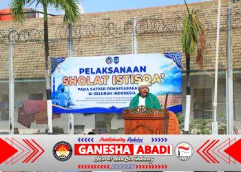 Mengetuk Pintu Langit, Petugas dan Warga Binaan Lapas Banyuwangi Gelar Salat Istisqa