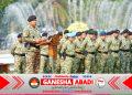 Gotong Royong di Batom sambut HUT Ke-81 TNI