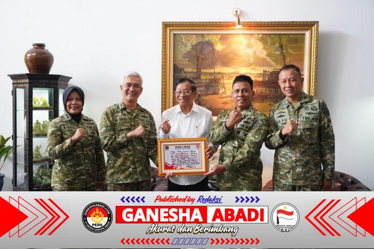 Kapuskes TNI Anjangsana ke Sesepuh TNI, Perkuat Nilai Sapta Marga dan Sumpah Prajurit