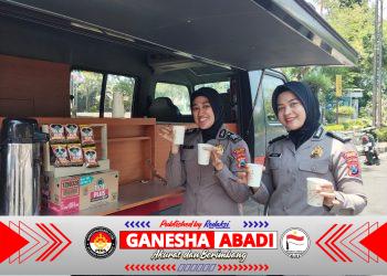 Kopi Keliling Satbinmas Polres Gresik, Bangun Kedekatan dan Komunikasi dengan Masyarakat