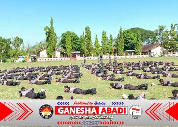 Seharian Ditempa di Lapangan, Ketarunaan SMKN 1 Jenar Digembleng Babinsa