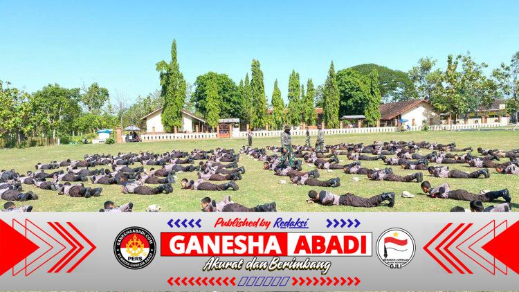 Seharian Ditempa di Lapangan, Ketarunaan SMKN 1 Jenar Digembleng Babinsa