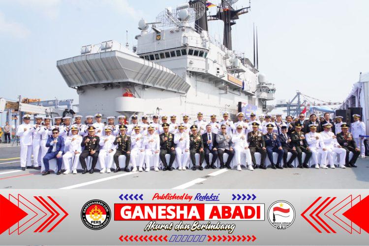 Panglima TNI Resmikan KRI SRIWIJAYA-100, Perkuat Pertahanan Maritim