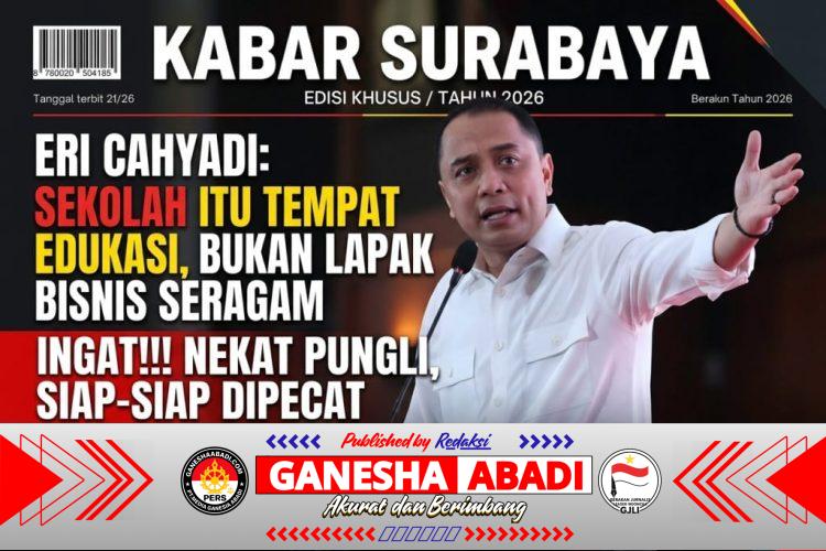 Eri Cahyadi : Sekolah Itu Tempat Edukasi, Bukan Lapak Bisnis Seragam, INGAT!!! Nekat Pungli, Siap-Siap Dipecat