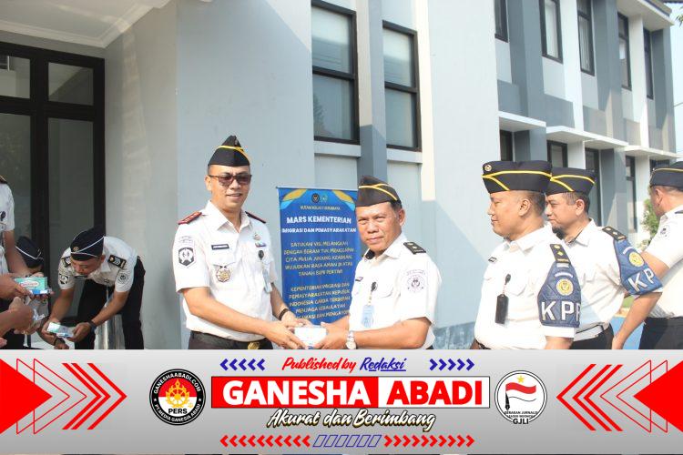 Jaga Kebugaran Jajaran, Rutan Kelas I Surabaya Perkuat Kesiapan Pelayanan yang Profesional dan Humanis