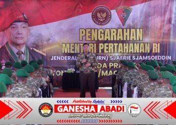 Yonif TP Hadir, Pertahanan dan Pembangunan Berjalan Bersama