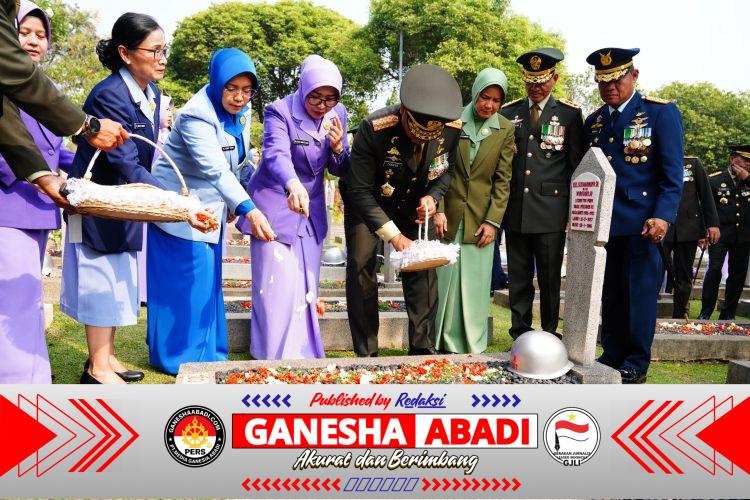 Wakil Panglima TNI Pimpin Ziarah Nasional HUT Ke-81 TNI, Teladani Semangat Juang Para Pahlawan