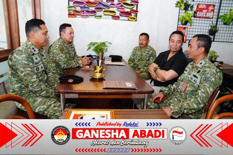 Rangkaian HUT, Wadan Kodiklat TNI Silaturahmi dengan Mantan Panglima TNI