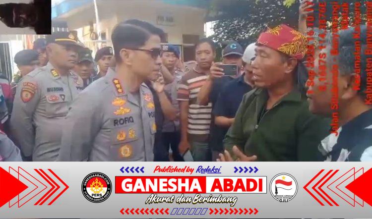 KAPOLRESTA TURUN DI TENGAH AKSI AMBB: Jalan Diminta Dibuka untuk Tangki LPG, Engglek Tegas Menolak dan Meminta Konsekuensi Penguasaan Lahan Diperjelas
