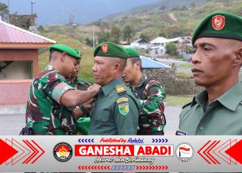Kodim 1714/Puncak Jaya Gelar Syukuran Kenaikan Pangkat Bintara dan Tamtama