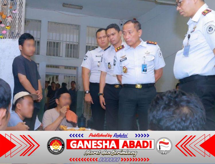 Kakanwil Pastikan Layanan dan Fasilitas Bagi Warga Binaan Rutan Surabaya Semuanya Sama