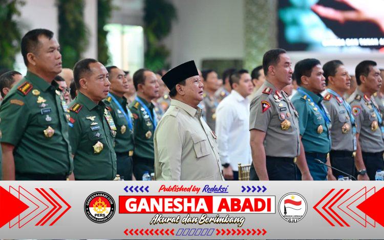 Panglima TNI Hadiri Taklimat Presiden, 800 Pati TNI-Polri Satukan Visi