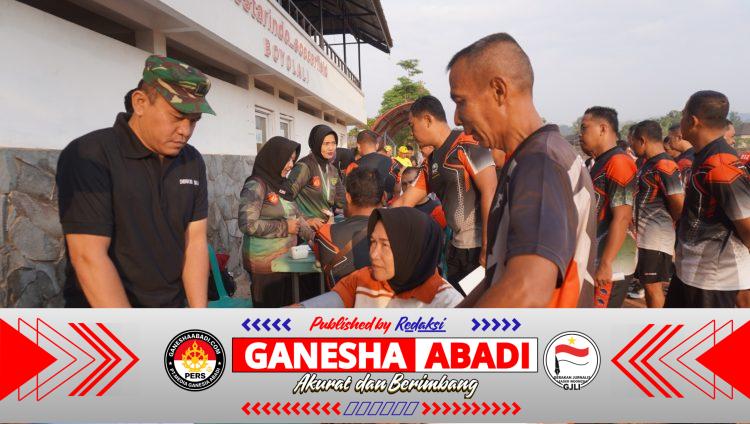 Jaga Kebugaran Prajurit, Kodim Boyolali Gelar Garjas Periodik Semester II