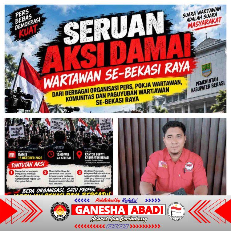 AWIBB Kecam Dugaan Pengusiran Wartawan di Kantor DLH Kabupaten Bekasi, Desak Pemeriksaan Etik Kadis