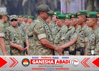 Wakil Panglima TNI Tinjau Kesiapan Yonif TP 926/Pangalangok Libau di Kalimantan Barat