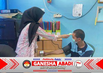 RUTAN KELAS IIB BUNTOK LAKSANAKAN PEMERIKSAAN KESEHATAN GUNA MENJAGA KONDISI FISIK DAN KEBUGARAN