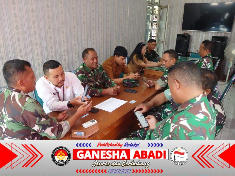 Perkuat Pelayanan Sosial, Koramil 02/Musuk Ikuti Sosialisasi Aplikasi Petugas Lapangan Kemensos RI