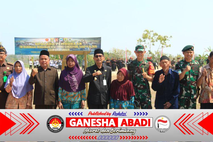Buka TMMD Poleng Gesi, Bupati sampaikan 3 prioritas pembangunan