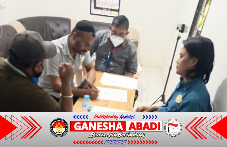Tersangka Penyelundupan 1,2 Kg Emas di Bandara Syamsudin Noor Diperiksa, Didampingi Adv. H. Rachmad Fadillah, S.H.