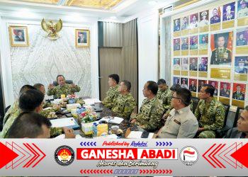 K‎‎asum TNI Pimpin Rakor Penanganan Karhutla dan Teknologi Modifikasi Cuaca