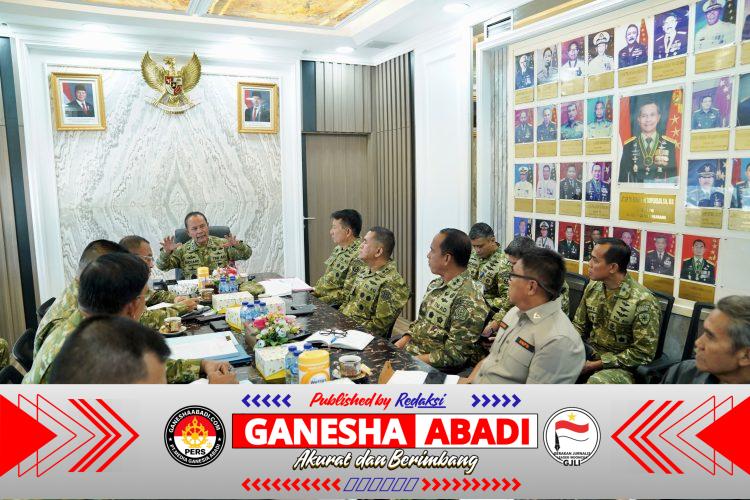 Kasum TNI Pimpin Rakor Penanganan Karhutla dan Teknologi Modifikasi Cuaca