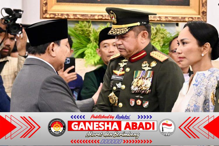Rotasi Jabatan Strategis TNI, Dua Jenderal TNI Emban Amanah Baru