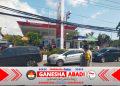 Bhabinkamtibmas Kesiman Kertalangu Perkuat Pengamanan SPBU, Petugas dan Warga Diimbau Tetap Tertib