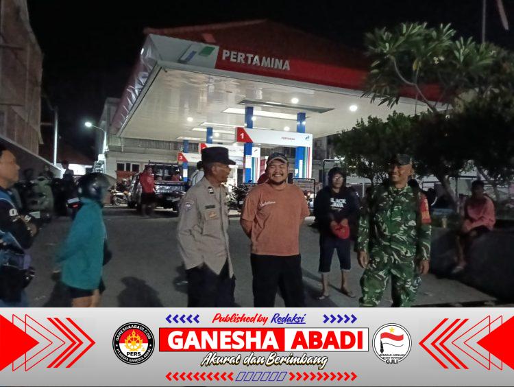 Polsek Kuta Selatan Monitoring Stok BBM di Sejumlah SPBU, Antrean Panjang Terpantau di Sejumlah Titik