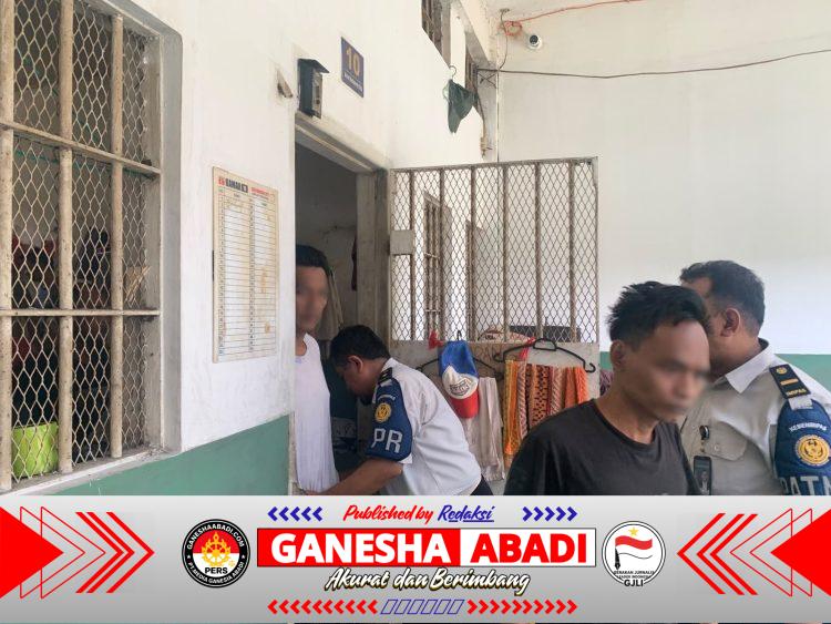 Rutan Surabaya Sisir Blok Hunian Warga Binaan, Cegah HP Ilegal hingga Narkoba