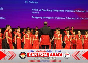 Gita Swara Fraternity Choir SMAK Frateran Surabaya Raih Gold dan Silver di Bandung International Choir Festival