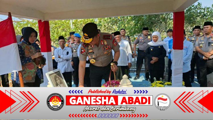 Kapolri Ziarah ke Makam Marsinah dan Kunjungi Museum di Nganjuk