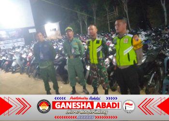 Ciptakan Rasa Aman , Babinsa Purwantoro Amankan Kejuaraan Voli
