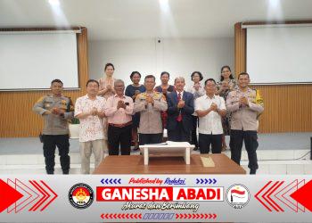 Minggu Kasih; Kapolsek Dentim Rangkul Jemaat Gereja, Perkuat Kebersamaan dalam Menjaga Kamtibmas