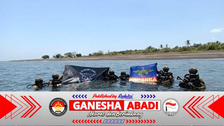 Tembus Kegelapan Bawah Laut, Kopaska Menyelam Bersama MTO ADF